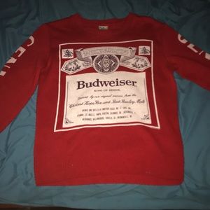 Budweiser sweatshirt